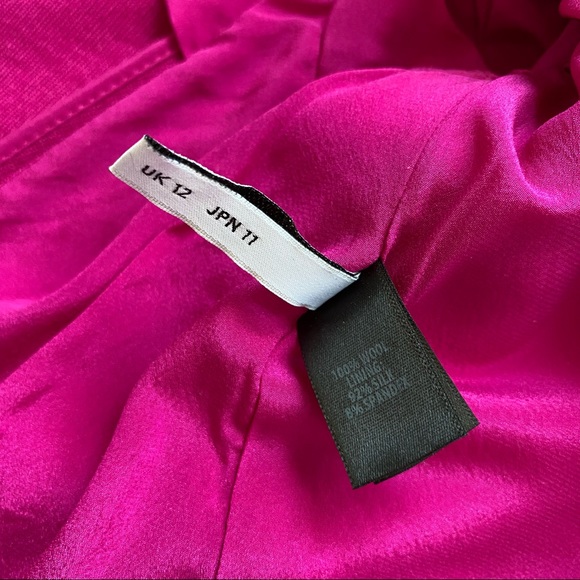 St. John Milano Wool Knit Jacket in orchid - Picture 13 of 16